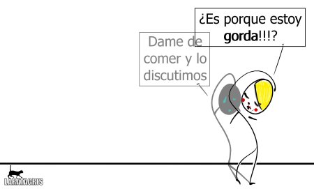 Delgada línea enfermiza