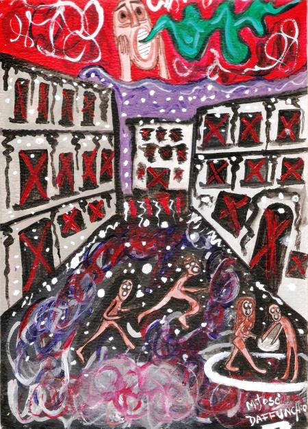 Dibujo de Mariajo para la habitacion descongelada.