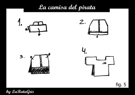 la camiseta del pirata